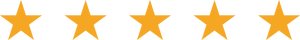Five star customer rating